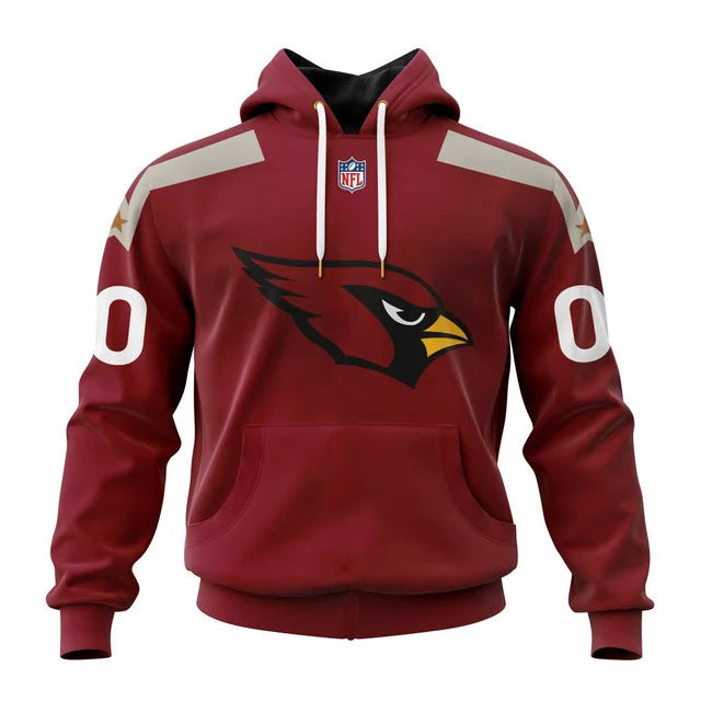 Arizona Cardinals | Specialized Design Away Kits Personalized Letters Number