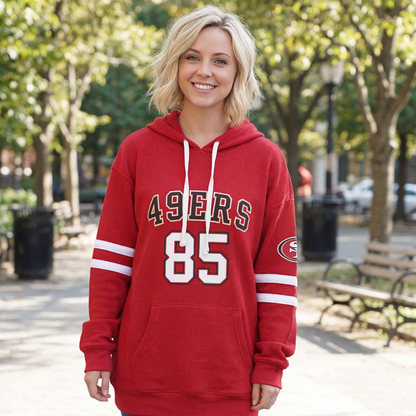 San Francisco 49ers | Premium NFL Unisex Waffle Hoodie (85)