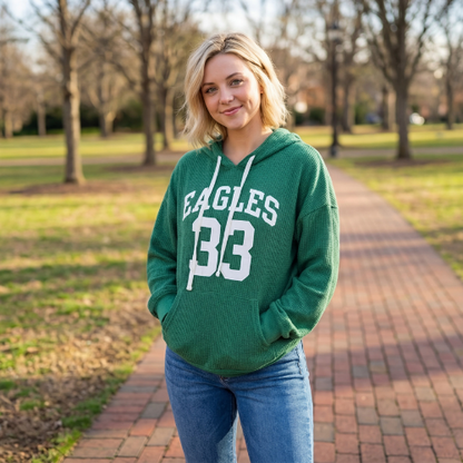 Philadelphia Eagles | Premium NFL Unisex Waffle Hoodie (33)