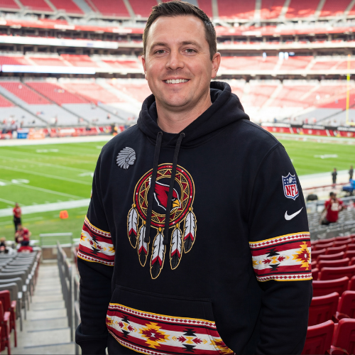 Arizona Cardinals | 2024 Native American Heritage Month Premium Limited Pullover Hoodie