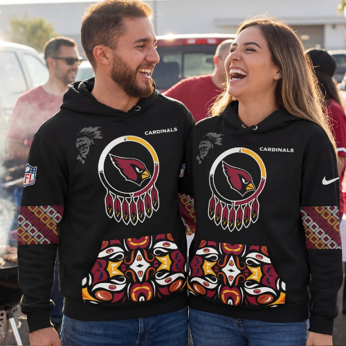 Arizona Cardinals | 2024 Native American Heritage Month Premium Limited Pullover Hoodie