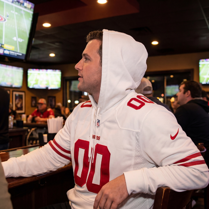 Arizona Cardinals | Hoodie Style Jersey Custom Name And Number White