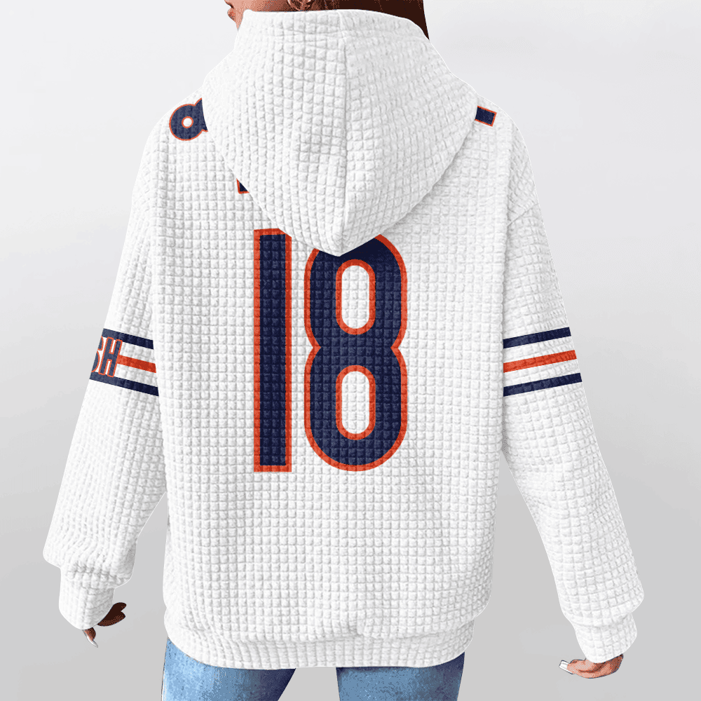 Chicago Bears | Premium NFL Unisex Waffle Hoodie (18)