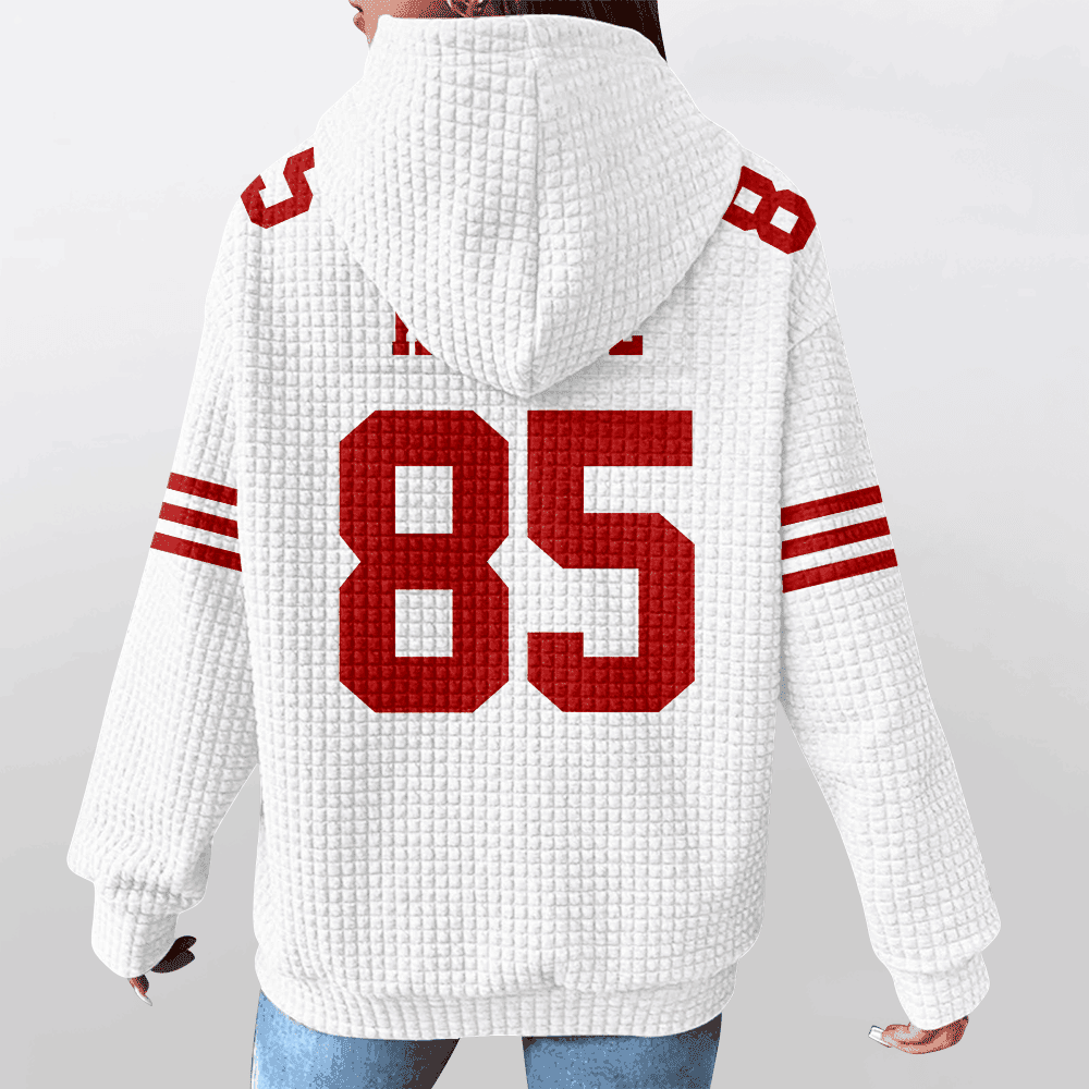 San Francisco 49ers | Premium NFL Unisex Waffle Hoodie (85)