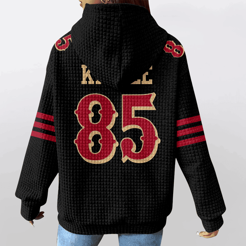 San Francisco 49ers | Premium NFL Unisex Waffle Hoodie (85)