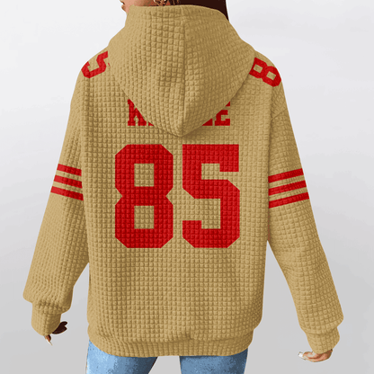 San Francisco 49ers | Premium NFL Unisex Waffle Hoodie (85)