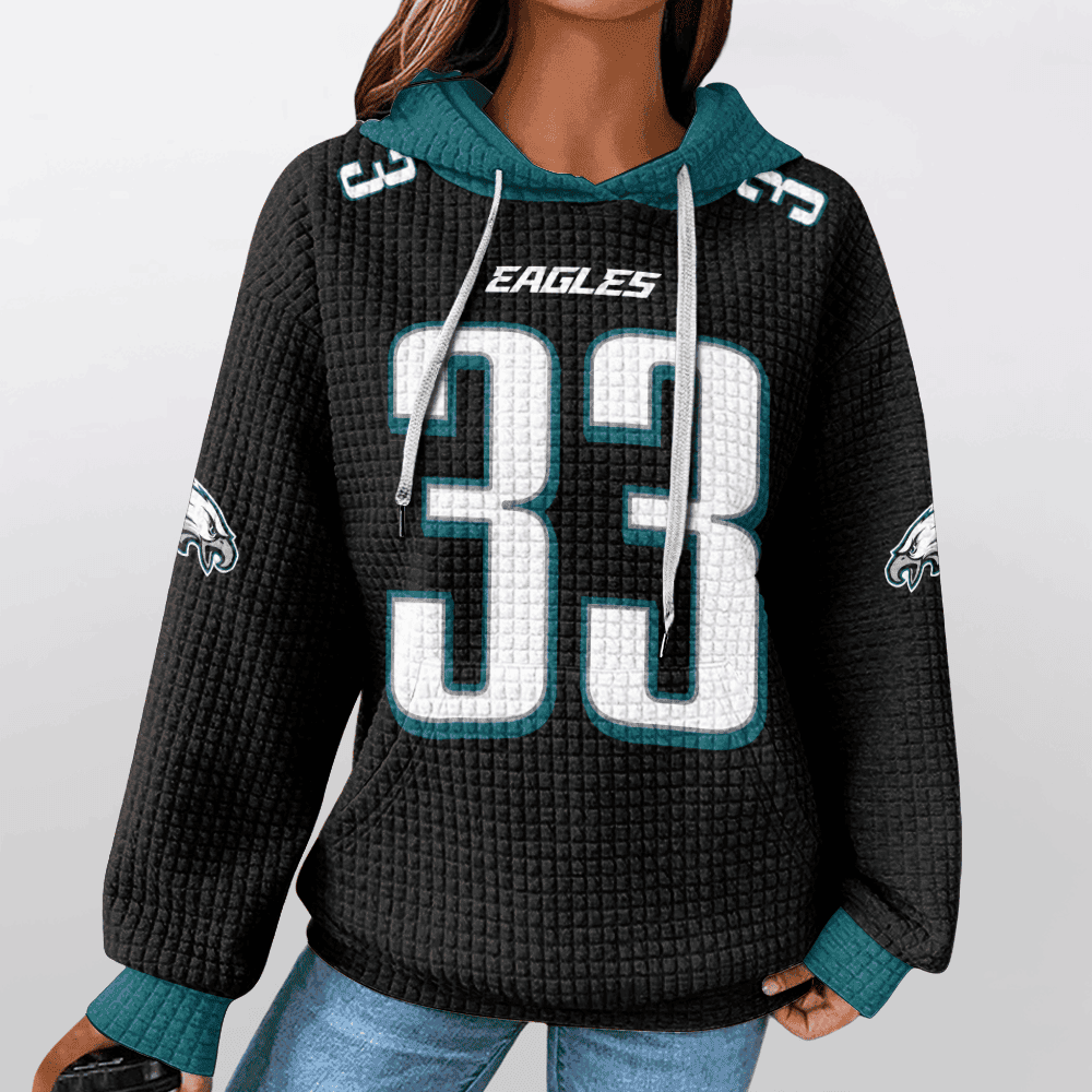 Philadelphia Eagles | Premium NFL Unisex Waffle Hoodie (33)