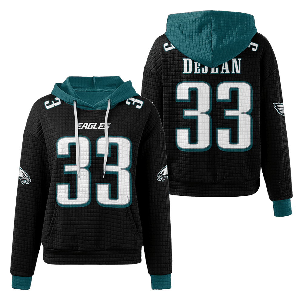 Philadelphia Eagles | Premium NFL Unisex Waffle Hoodie (33)