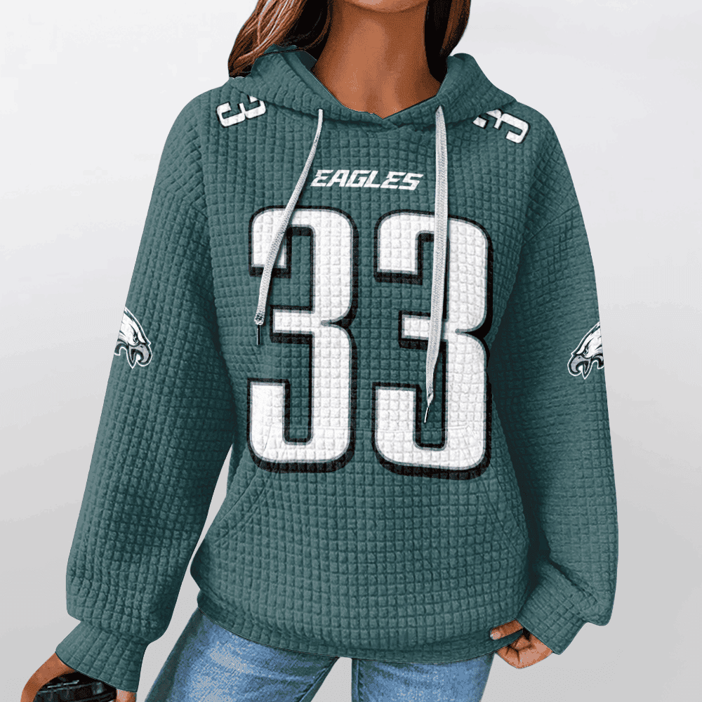 Philadelphia Eagles | Premium NFL Unisex Waffle Hoodie (33)