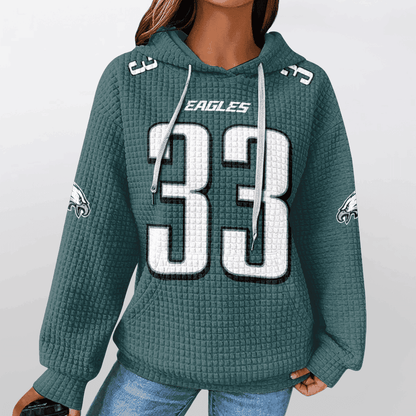 Philadelphia Eagles | Premium NFL Unisex Waffle Hoodie (33)